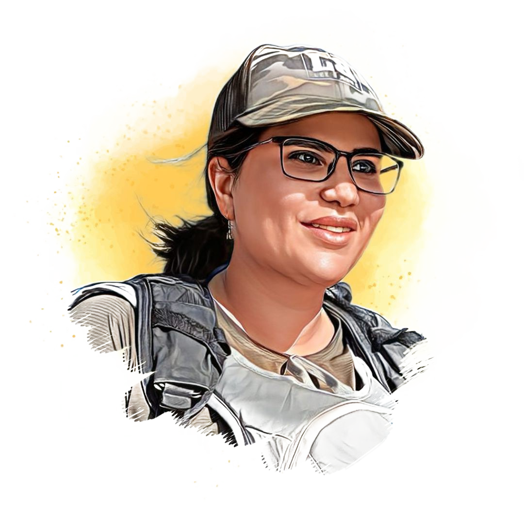 خانم اسما گلمکانی هنرجوی دوره گراندهندلینگ Image